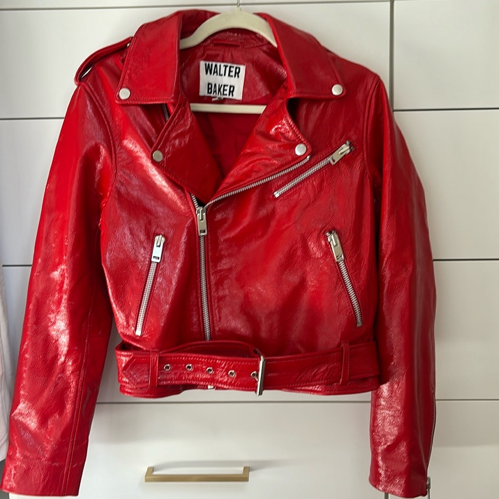 Walter baker leather jacket